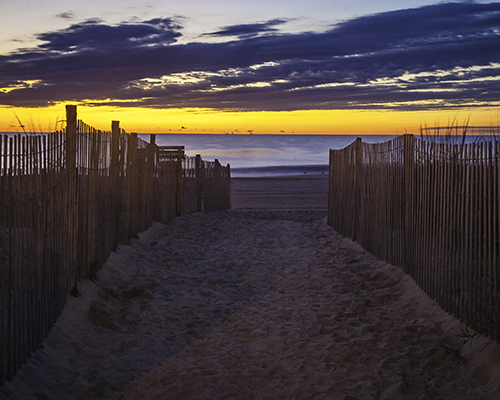 Sunrise, Rehoboth Beach, Delaware.